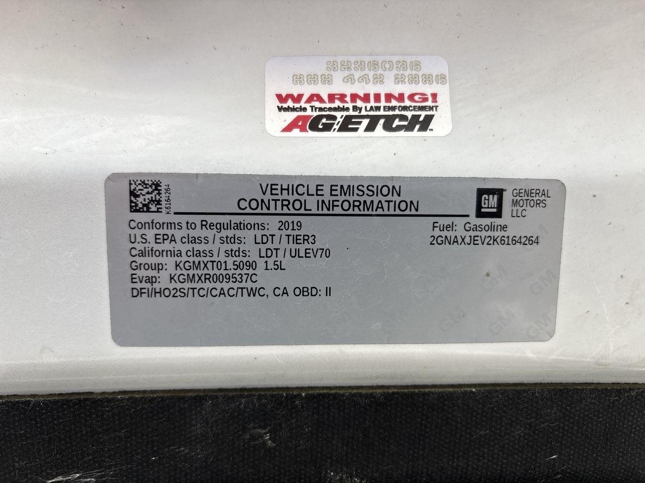 Chevrolet Equinox FWD 4dr LT w/2FL 2019