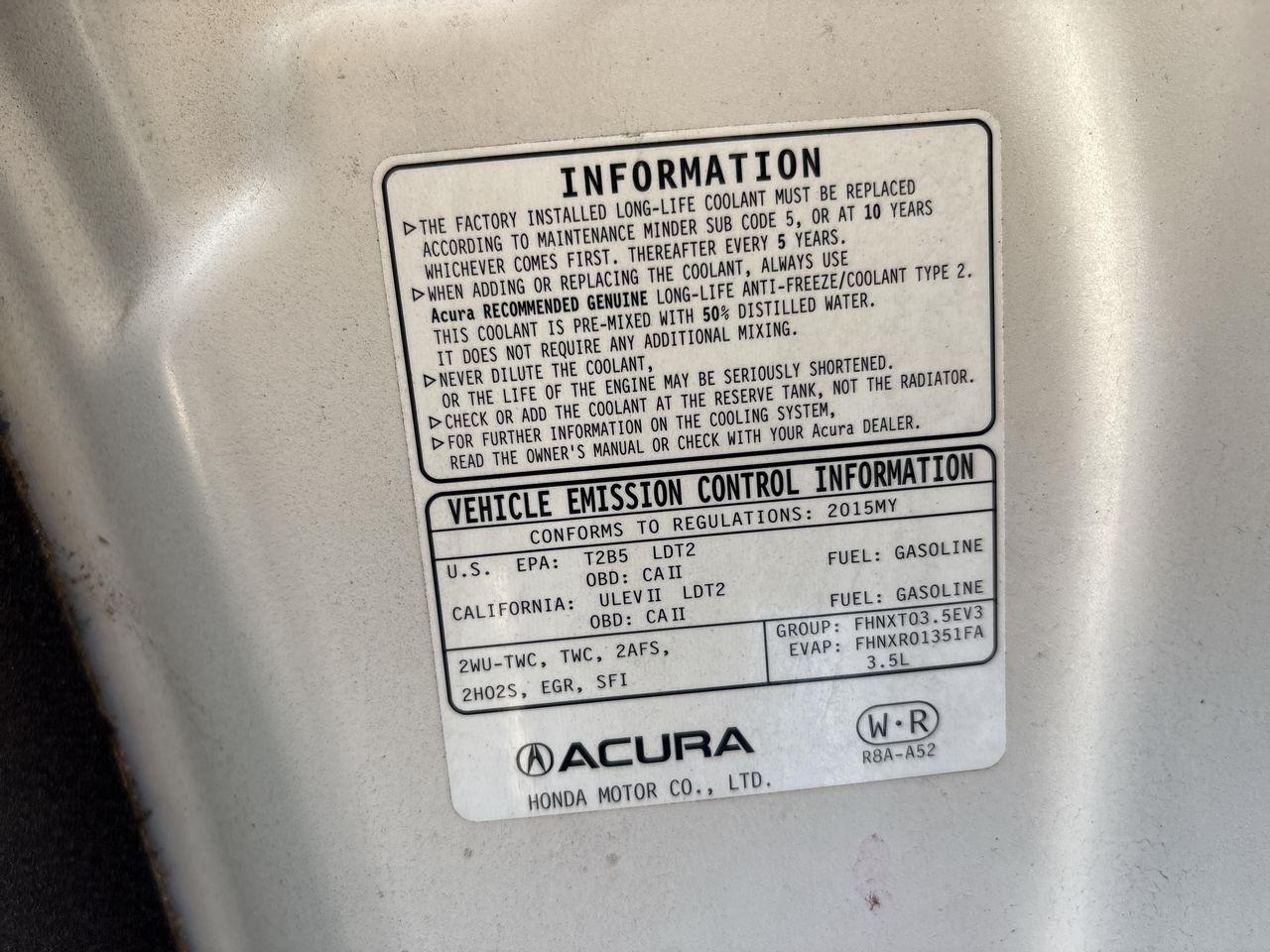 Acura RDX FWD 4dr 2015