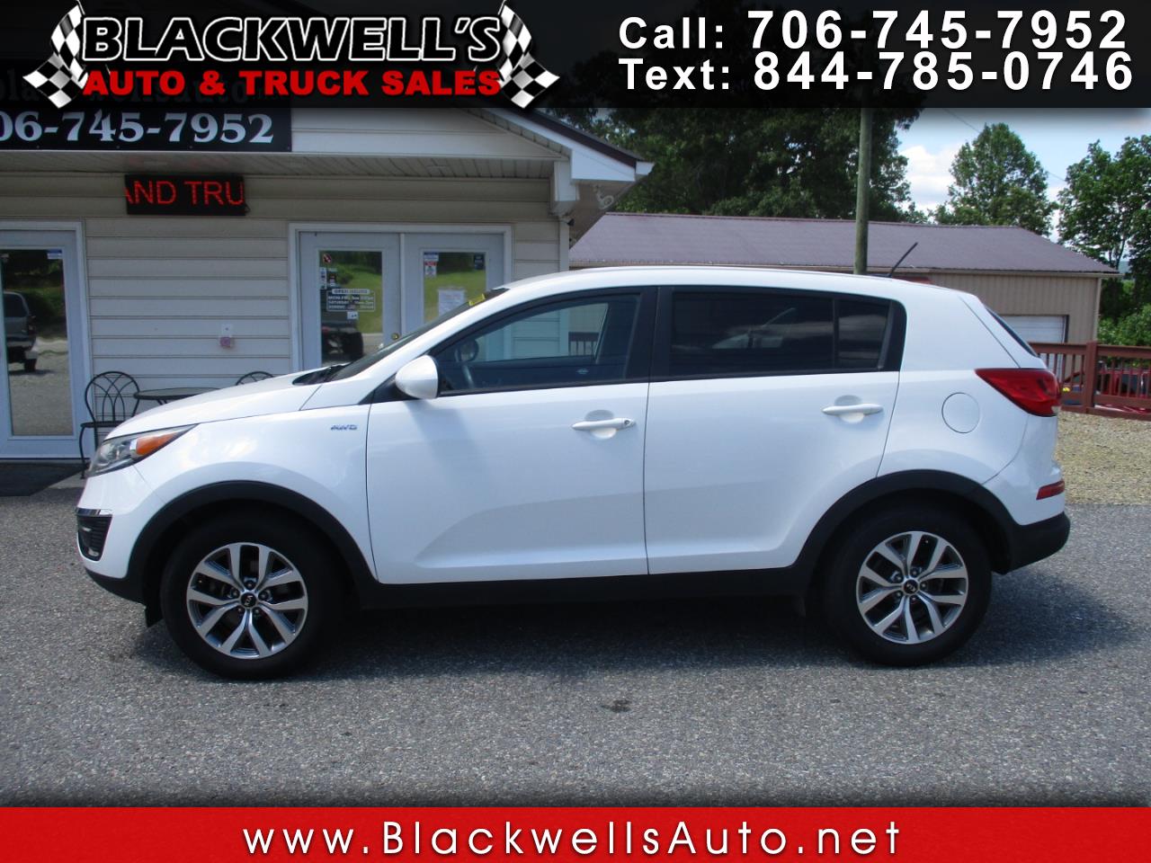 Used 2015 Kia Sportage AWD 4dr LX for Sale in Blairsville GA 30512