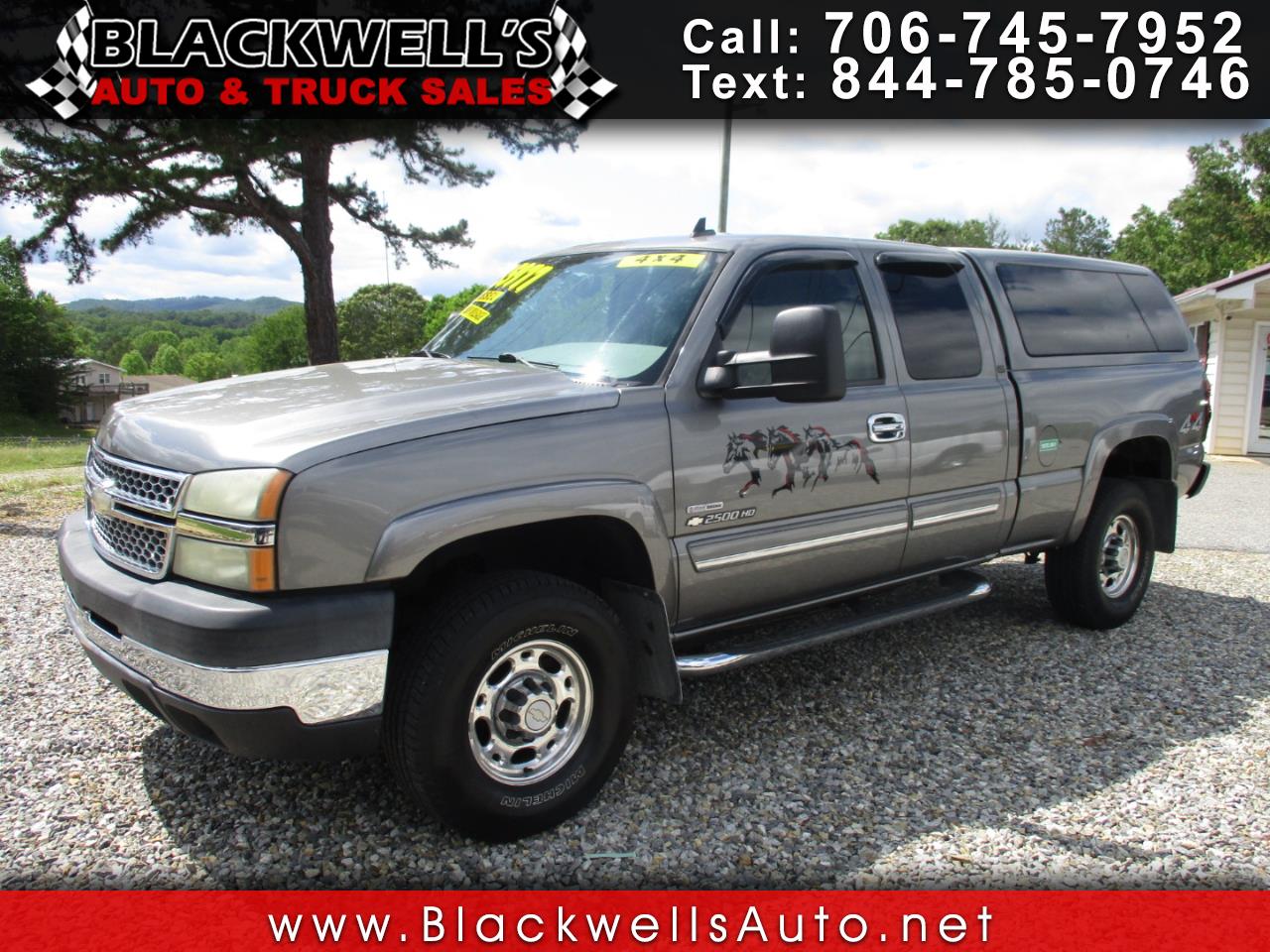 Used 2006 Chevrolet Silverado 2500HD Ext Cab 143.5" WB 4WD LT3 for Sale