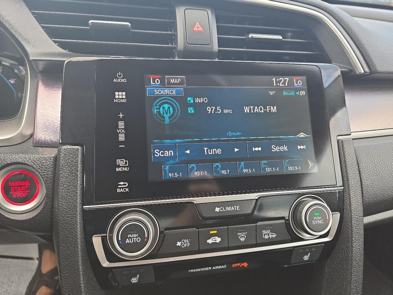 Honda Civic Touring Sedan CVT 2016