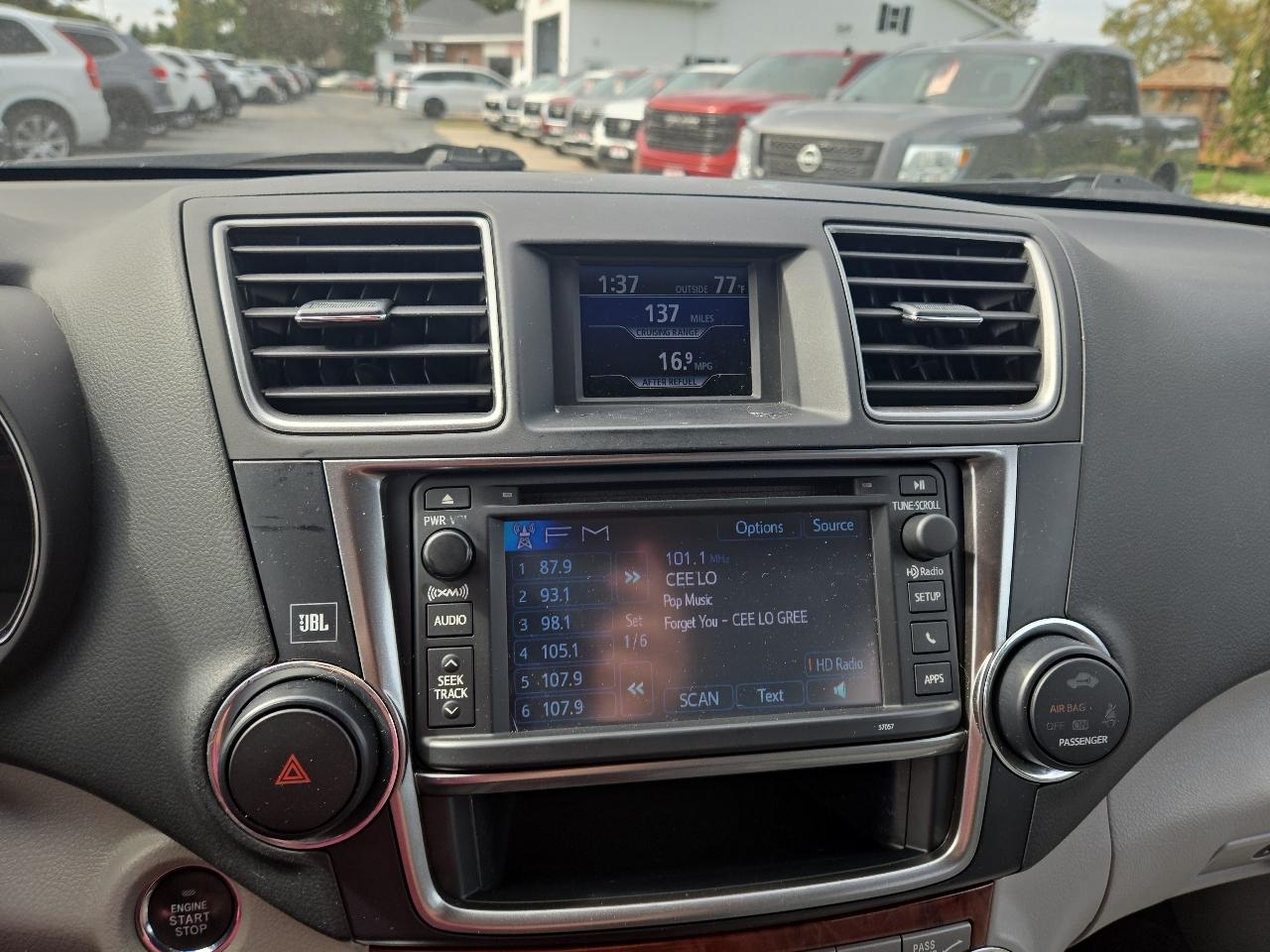 Toyota Highlander Limited 4WD 2013