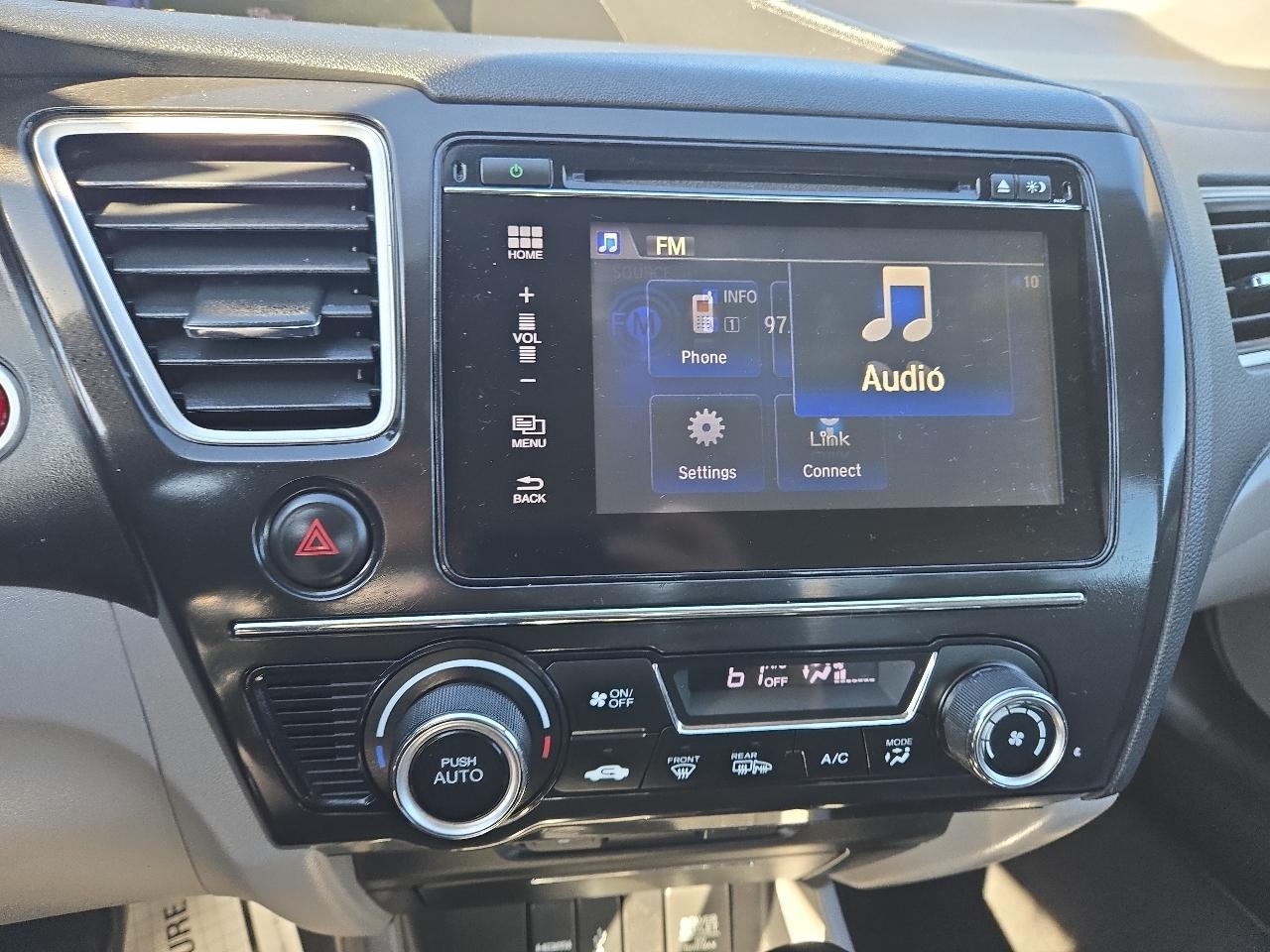 Honda Civic EX-L Sedan CVT 2015