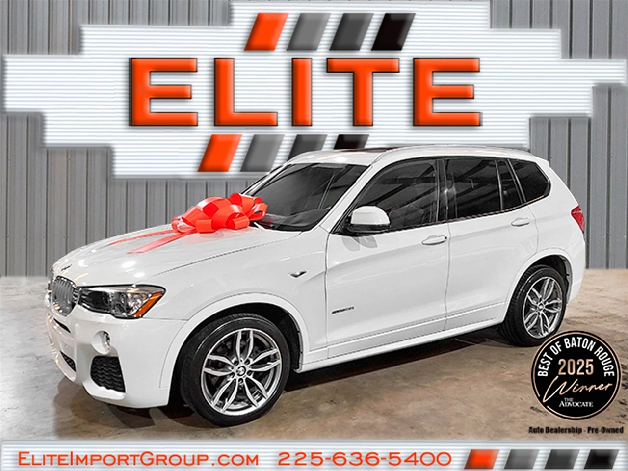 2016 BMW X3 sDrive28i