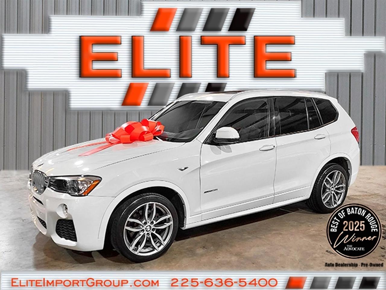 2016 BMW X3 sDrive28i