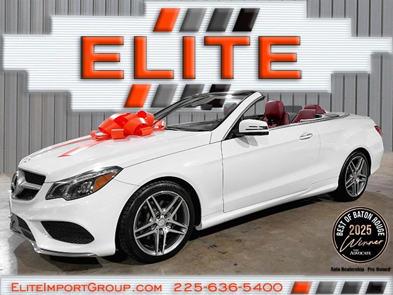 Mercedes-Benz E-Class 2dr Cabriolet E 400 RWD 2016