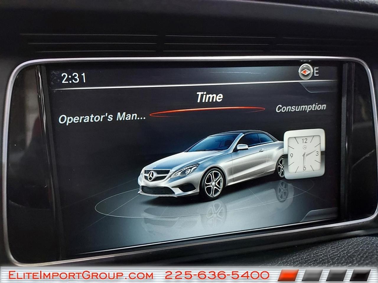 Mercedes-Benz E-Class 2dr Cabriolet E 400 RWD 2016