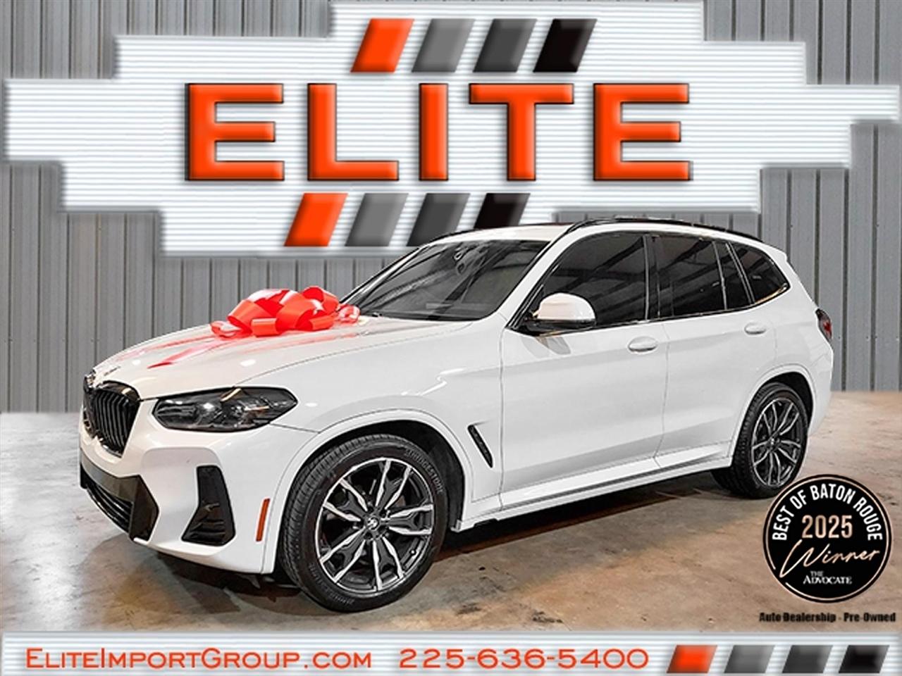 2022 BMW X3 sDrive30i Sports Activity Vehicle