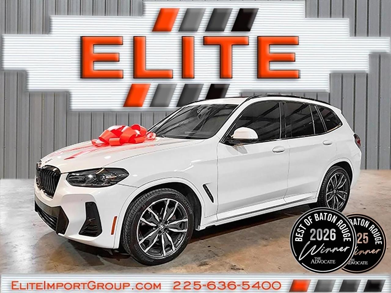 2022 BMW X3 sDrive30i Sports Activity Vehicle