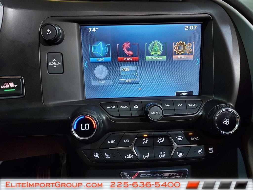 Chevrolet Corvette 2dr Stingray Conv w/2LT 2015 Chevrolet Corvette 2dr Stingray Conv w/2LT 2015