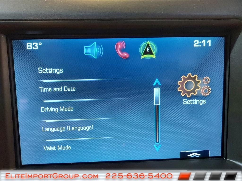 Chevrolet Corvette Stingray 2dr Cpe w/3LT 2014