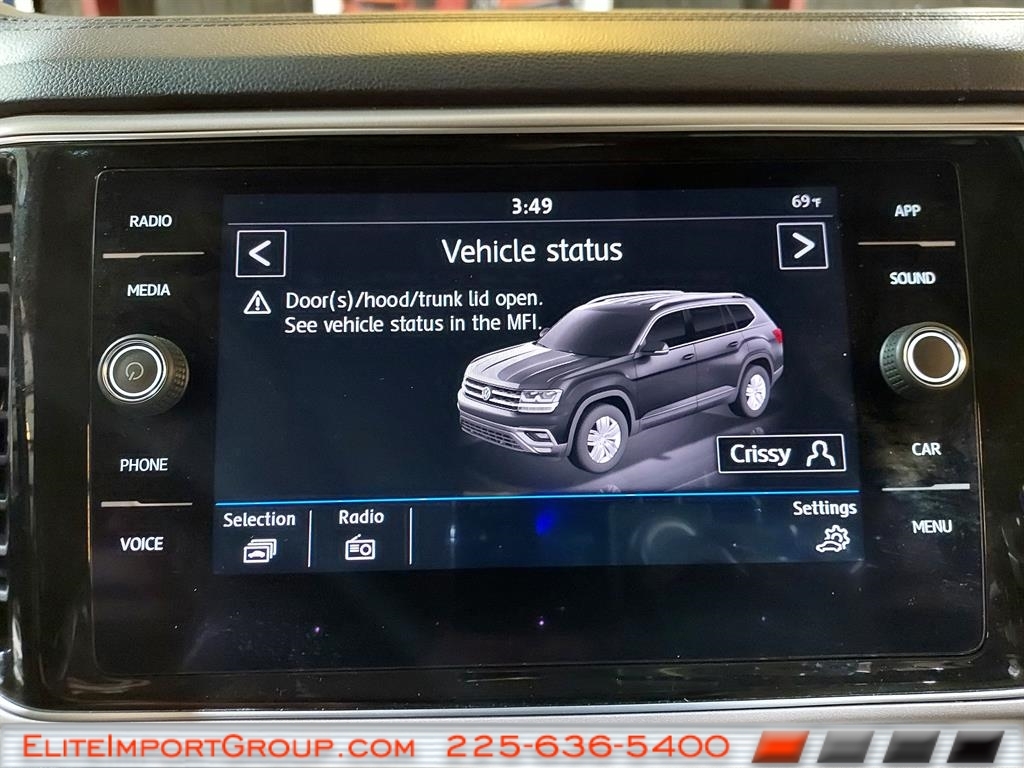 Volkswagen Atlas 3.6L V6 SEL FWD 2018