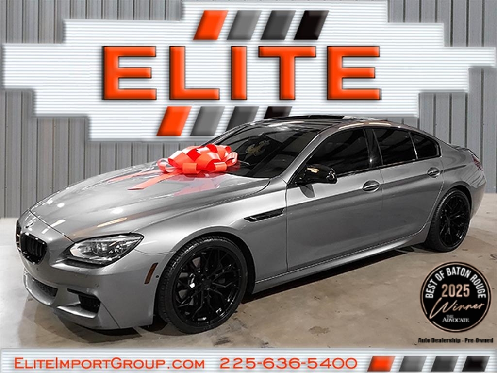 2015 BMW 6 Series 4dr Sdn 650i RWD Gran Coupe