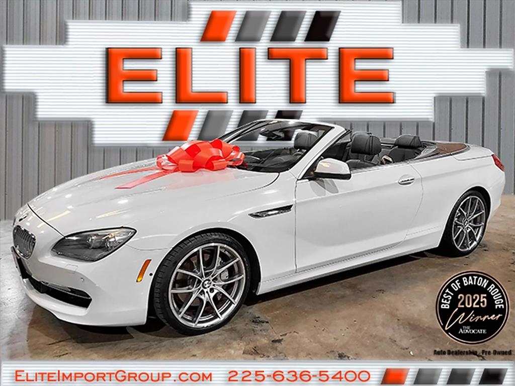 2012 BMW 6 Series 2dr Conv 650i