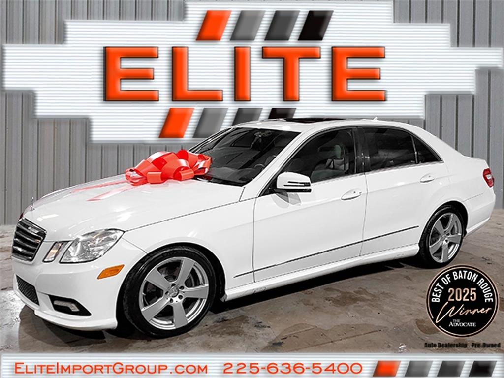 Mercedes-Benz E-Class 4dr Sdn E 350 Sport RWD 2011