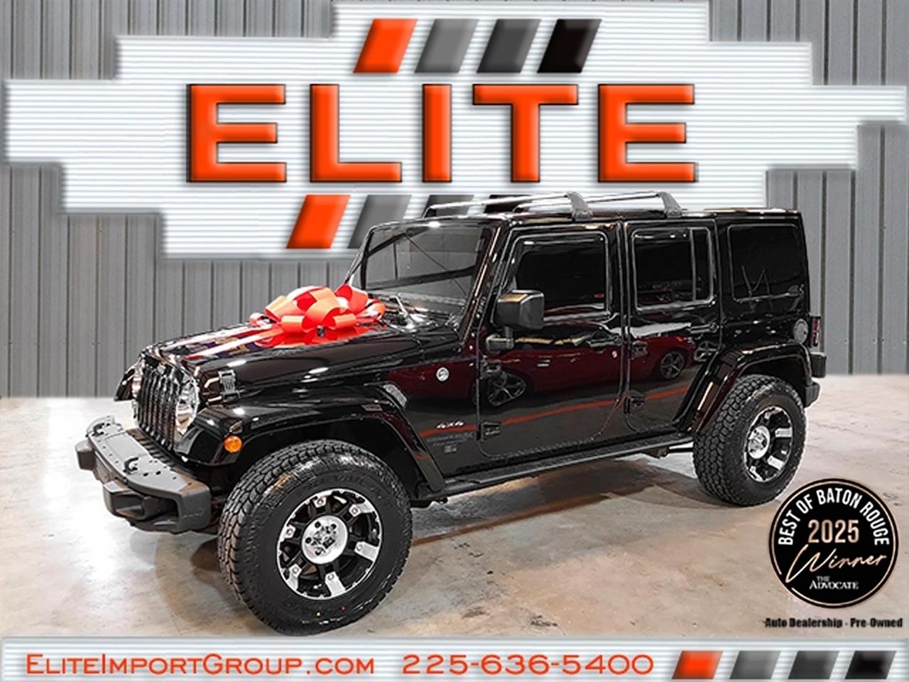 2018 Jeep Wrangler JK Unlimited Golden Eagle 4x4