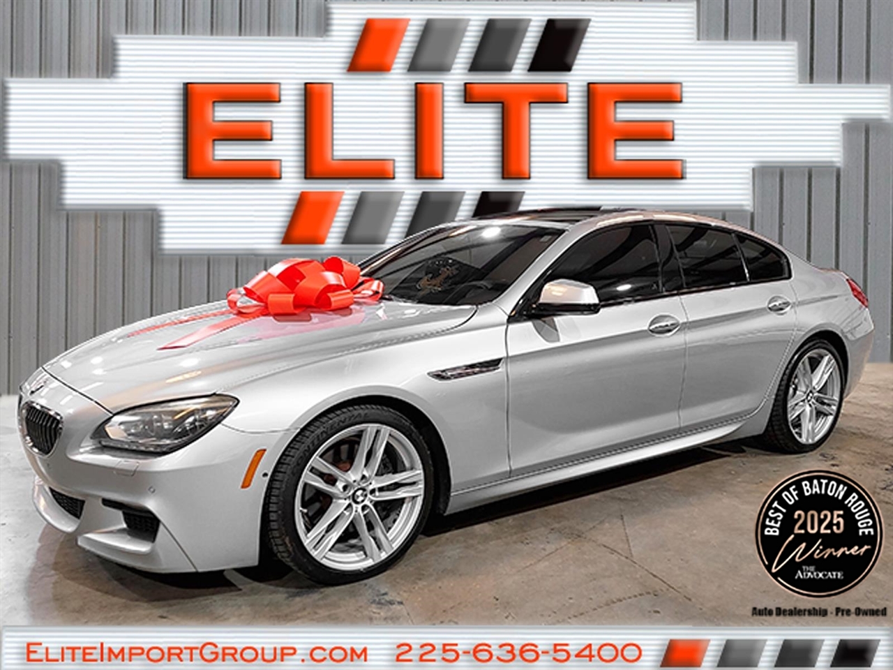 2015 BMW 6 Series 4dr Sdn 640i RWD Gran Coupe