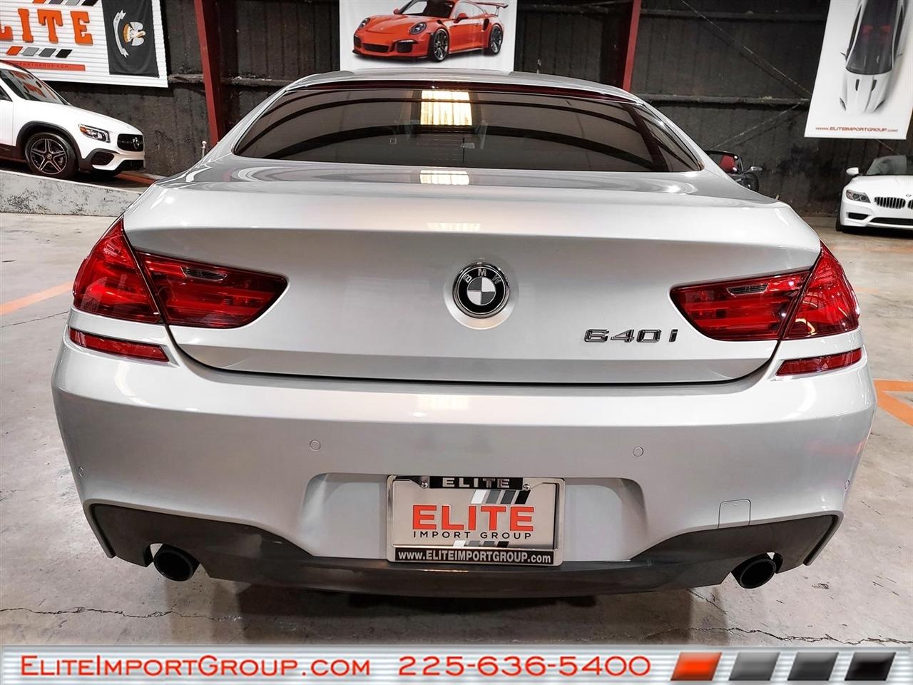 BMW 6 Series 4dr Sdn 640i RWD Gran Coupe 2015