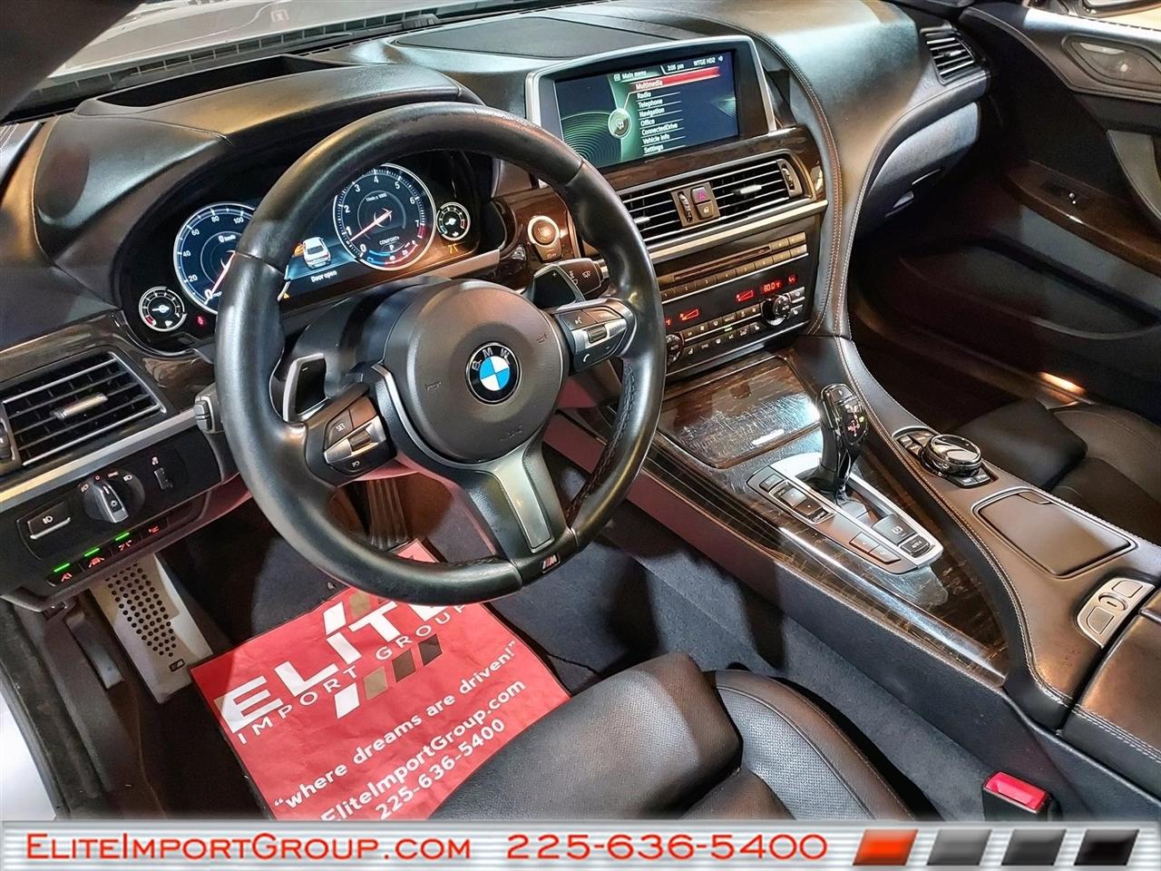 BMW 6 Series 4dr Sdn 640i RWD Gran Coupe 2015