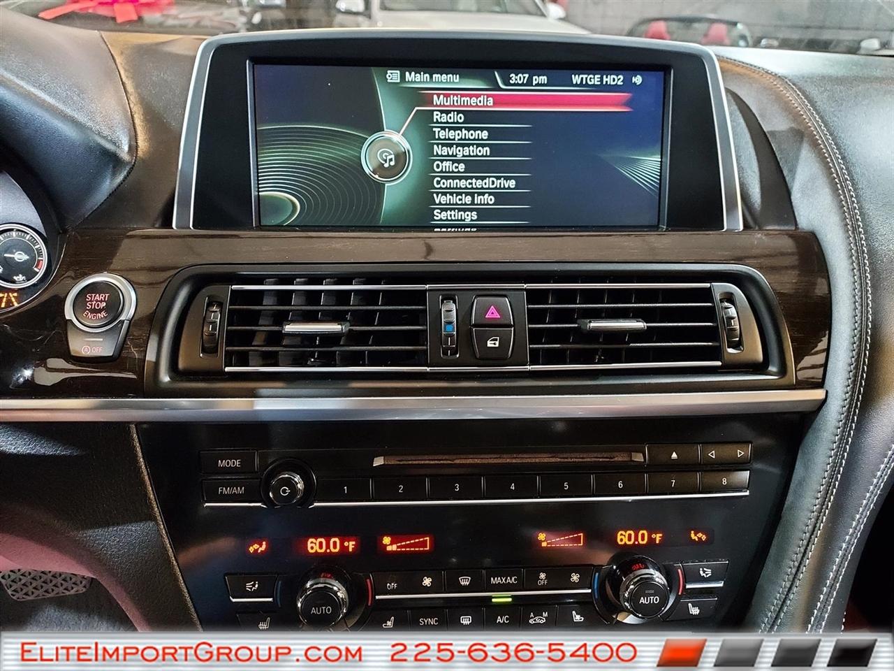 BMW 6 Series 4dr Sdn 640i RWD Gran Coupe 2015