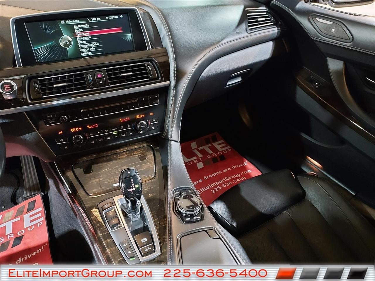 BMW 6 Series 4dr Sdn 640i RWD Gran Coupe 2015