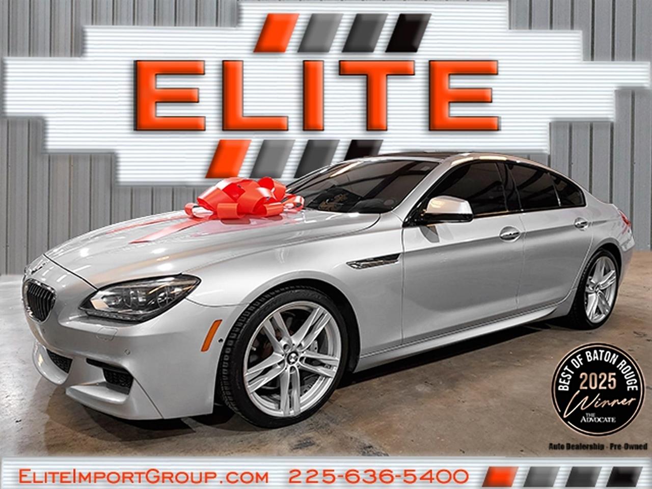 2015 BMW 6 Series 4dr Sdn 640i RWD Gran Coupe