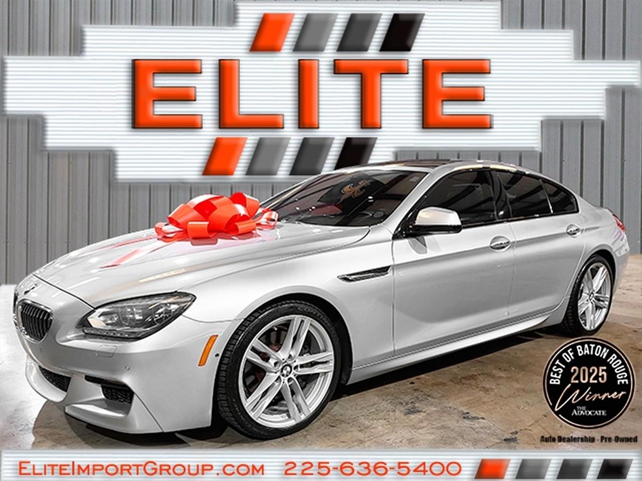 2015 BMW 6 Series 4dr Sdn 640i RWD Gran Coupe
