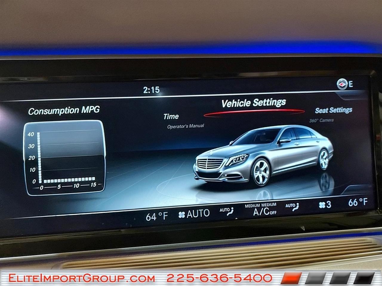 Mercedes-Benz S-Class 4dr Sdn S 550 RWD 2015