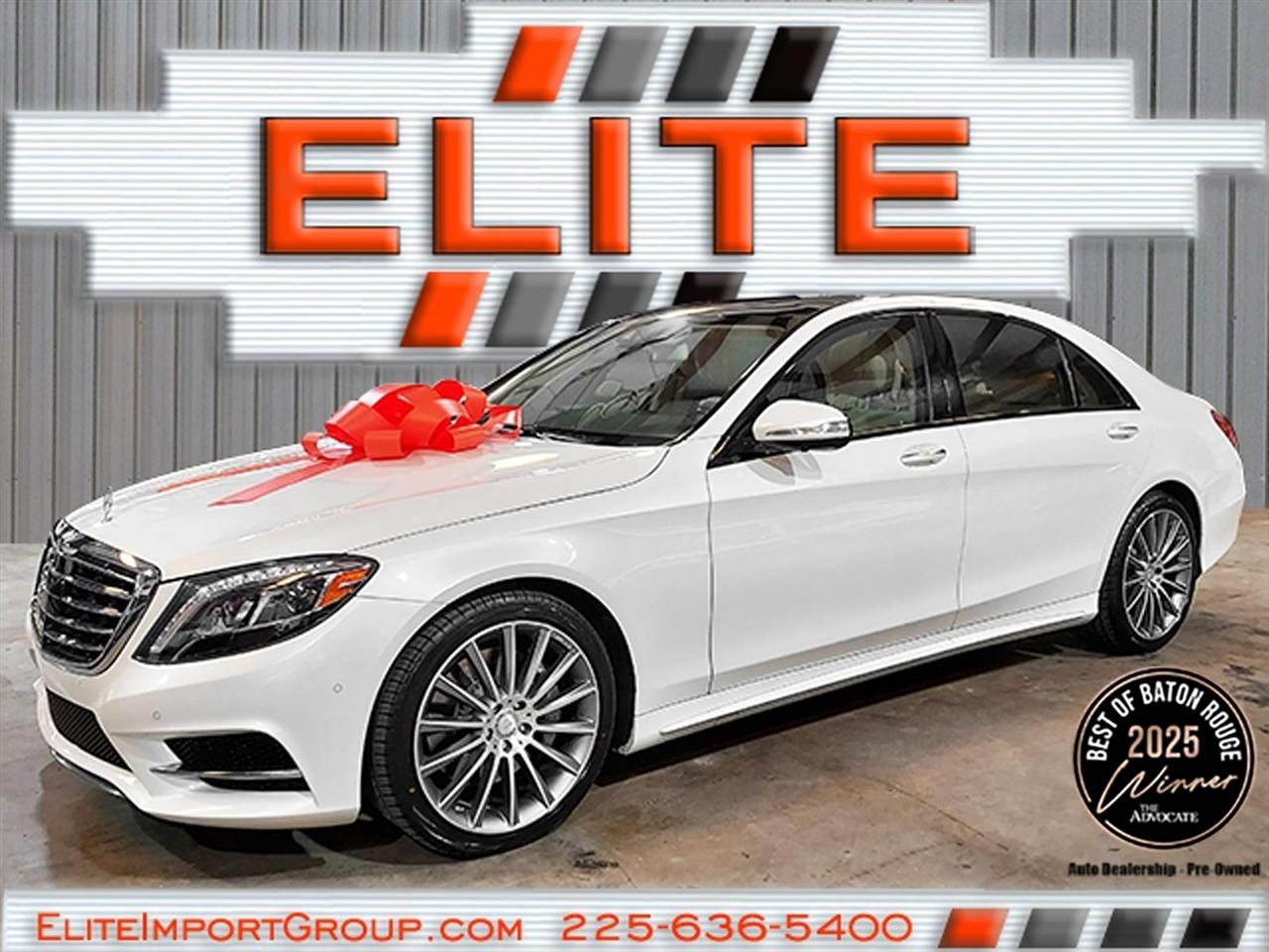 2015 Mercedes-Benz S-Class 4dr Sdn S 550 RWD