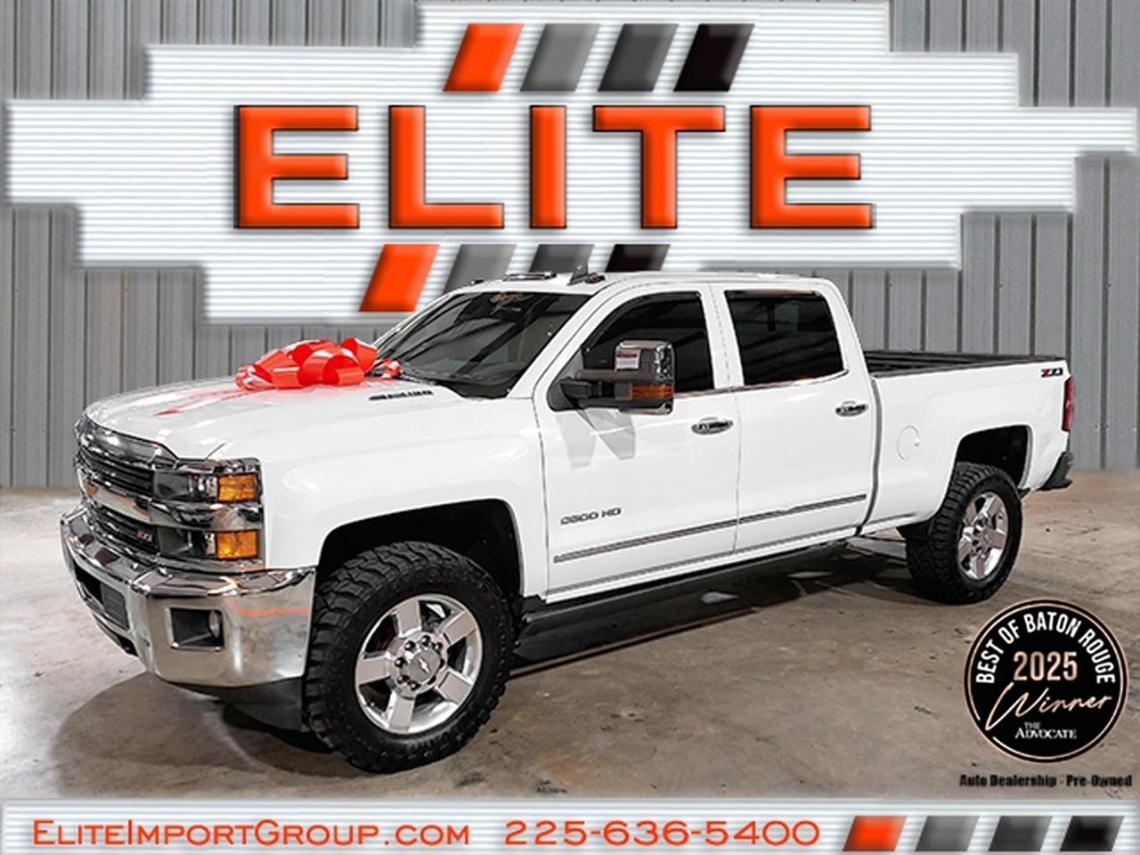 2016 Chevrolet Silverado 2500HD 4WD Crew Cab 153.7" LTZ