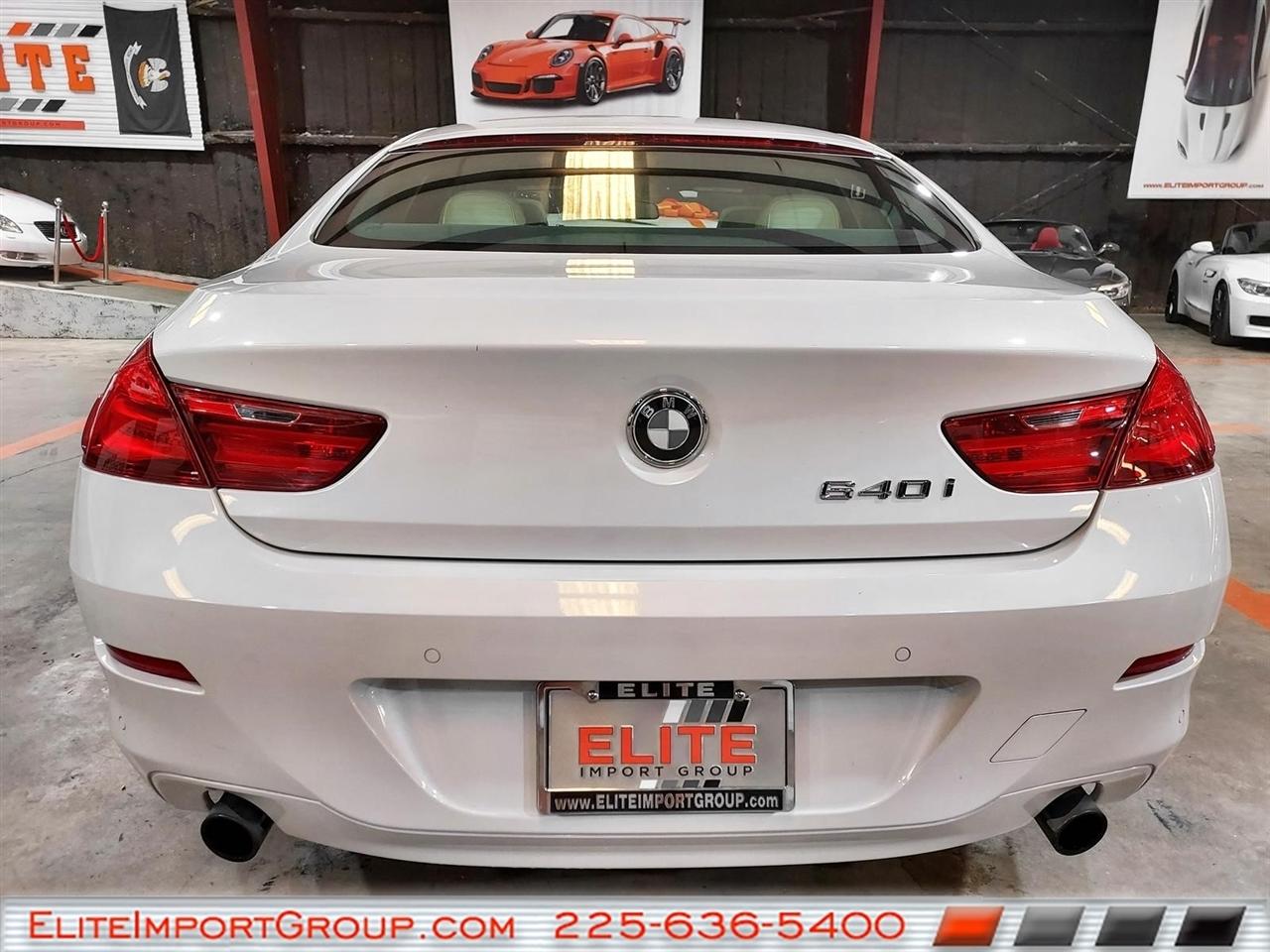 BMW 6 Series 4dr Sdn 640i RWD Gran Coupe 2014