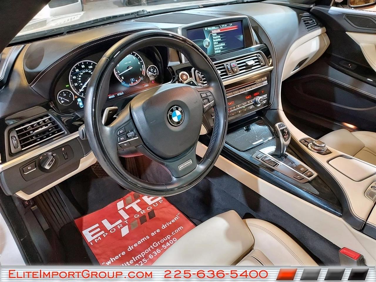 BMW 6 Series 4dr Sdn 640i RWD Gran Coupe 2014