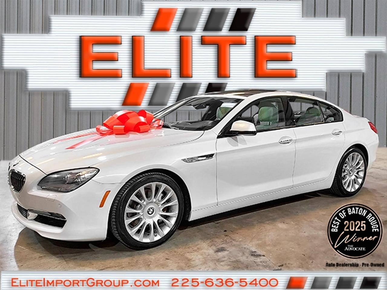 2014 BMW 6 Series 4dr Sdn 640i RWD Gran Coupe