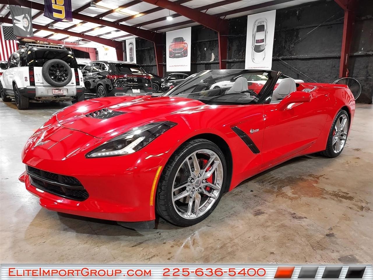Chevrolet Corvette 2dr Stingray Z51 Conv w/2LT 2015
