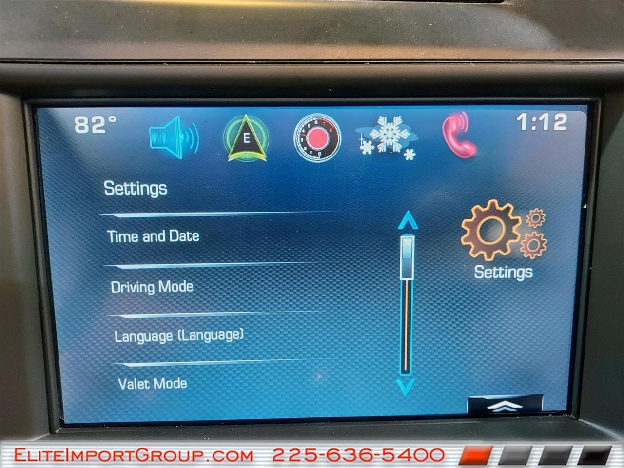 Chevrolet Corvette 2dr Stingray Z51 Conv w/2LT 2015