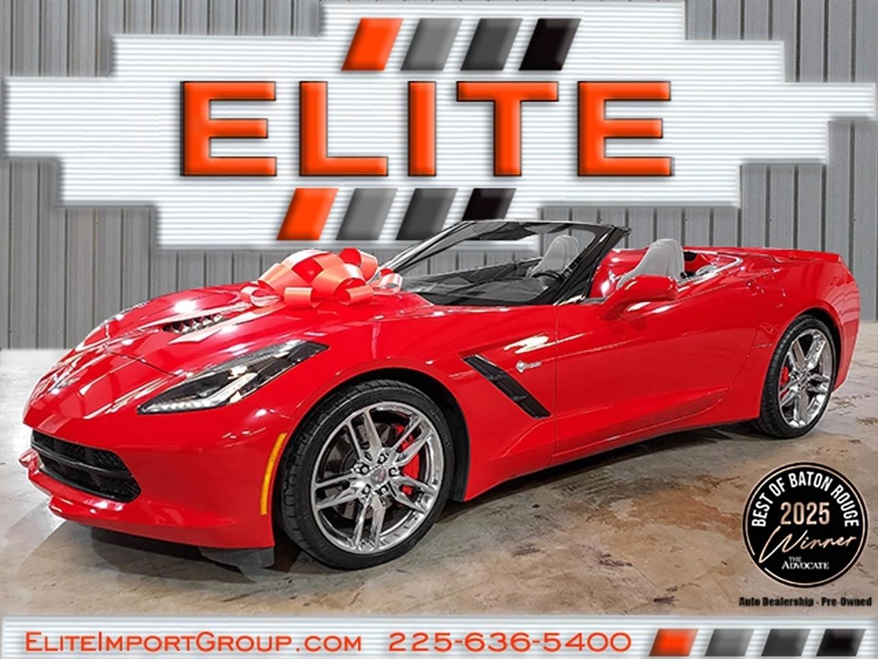 2015 Chevrolet Corvette 2dr Stingray Z51 Conv w/2LT