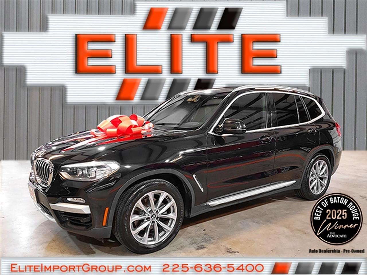 2019 BMW X3 sDrive30i Sports Activity Vehicle