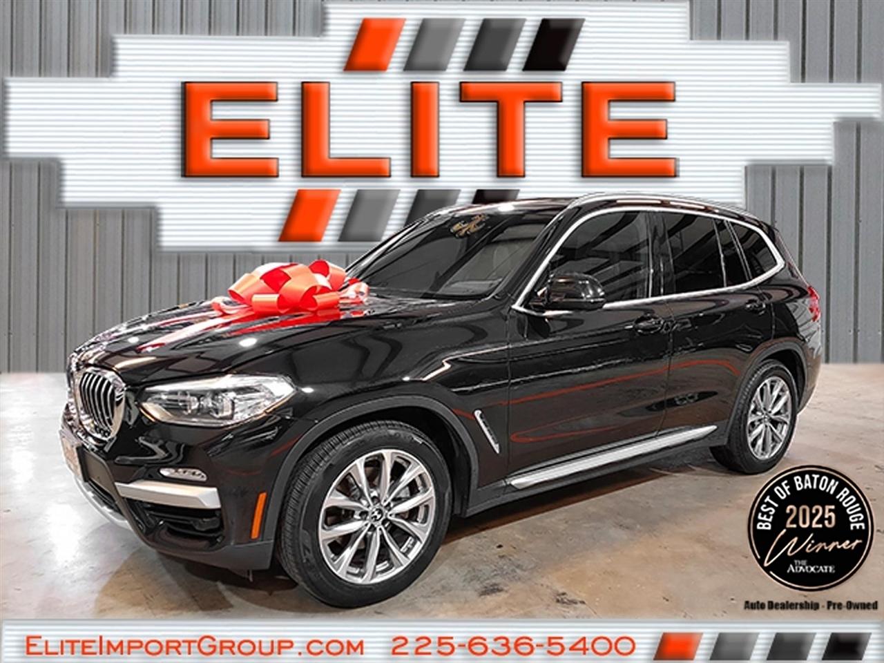 2019 BMW X3 sDrive30i Sports Activity Vehicle