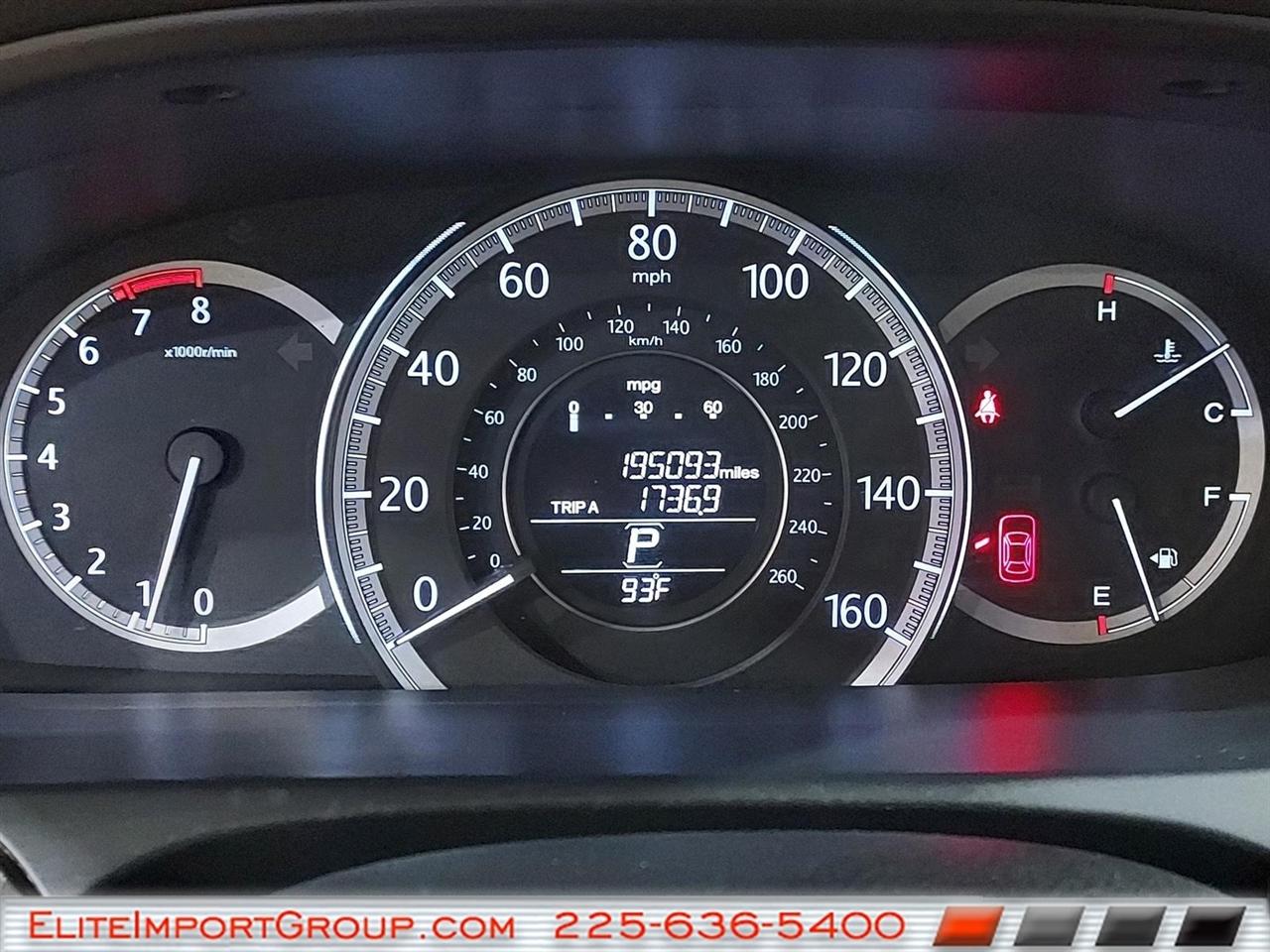 Honda Accord Sedan 4dr V6 Auto EX-L 2014
