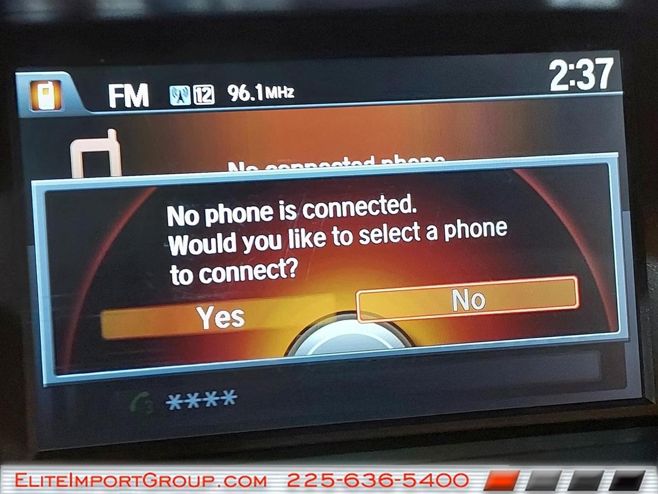 Honda Accord Sedan 4dr V6 Auto EX-L 2014