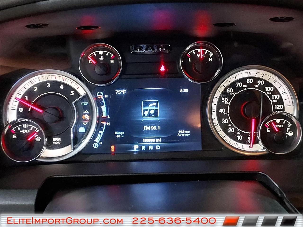 RAM 2500 4WD Crew Cab 149" Big Horn 2013