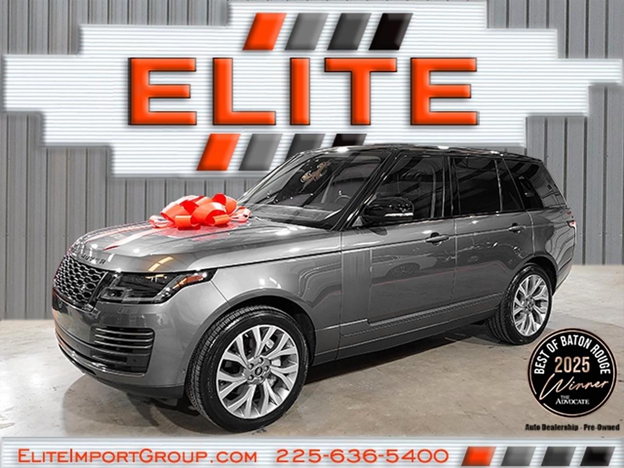 2019 Land Rover Range Rover V6 Supercharged SWB