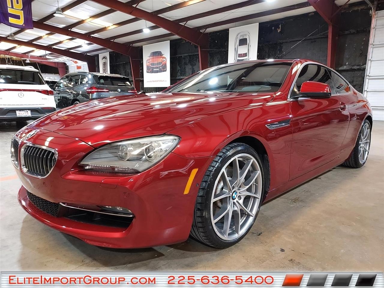 BMW 6 Series 2dr Cpe 640i 2012