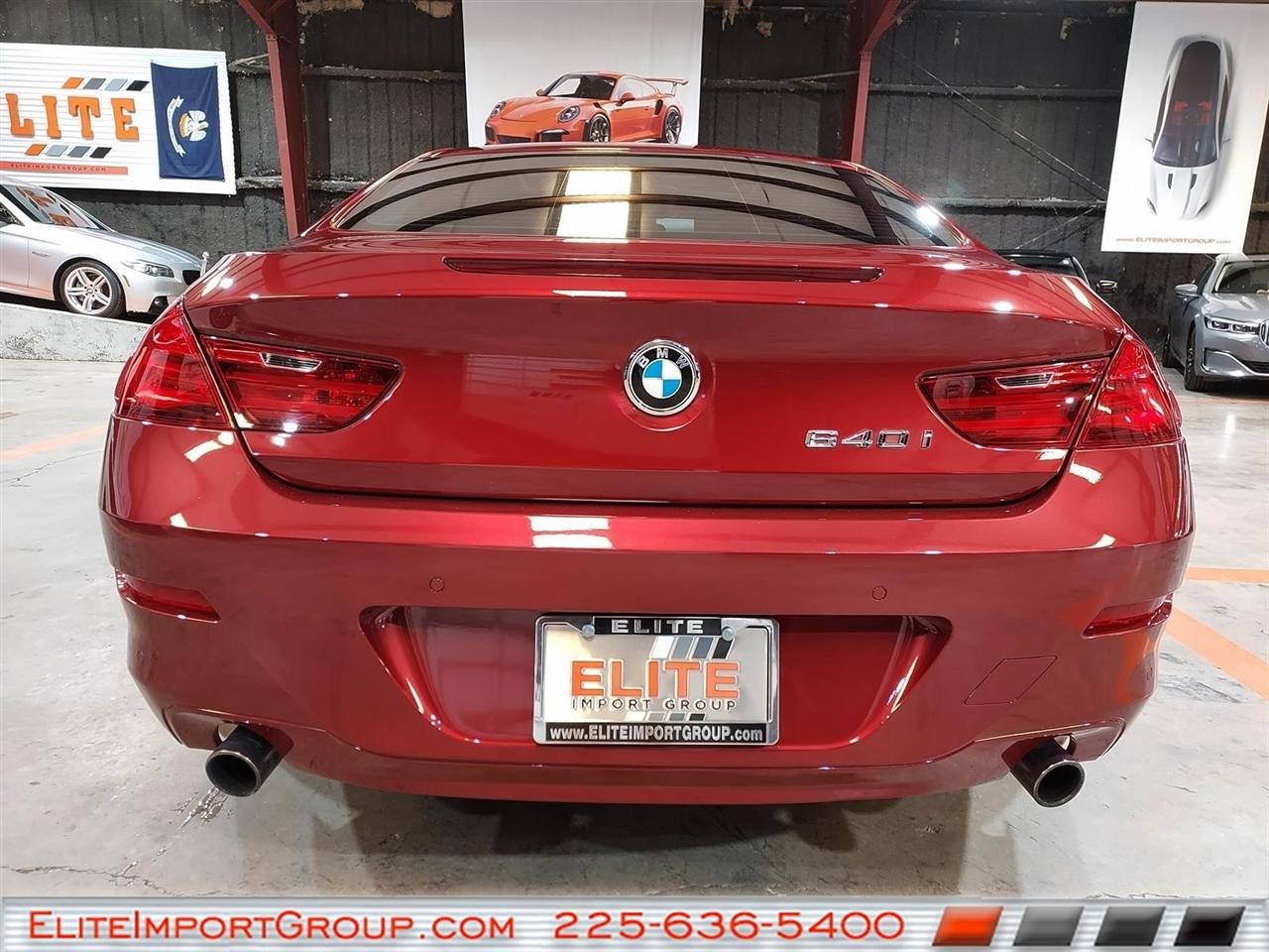 BMW 6 Series 2dr Cpe 640i 2012