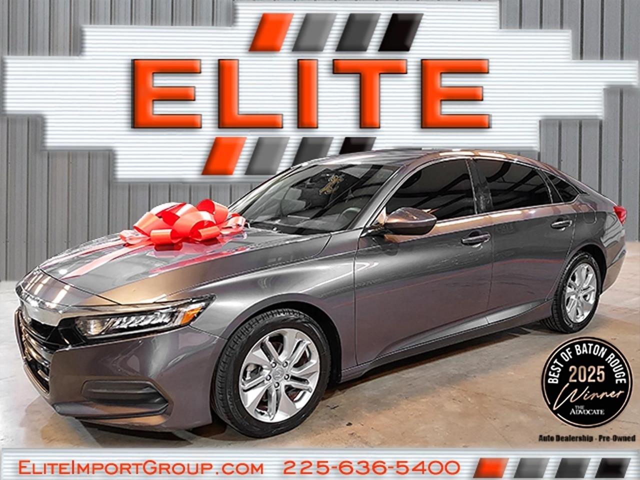 2019 Honda Accord Sedan LX 1.5T CVT