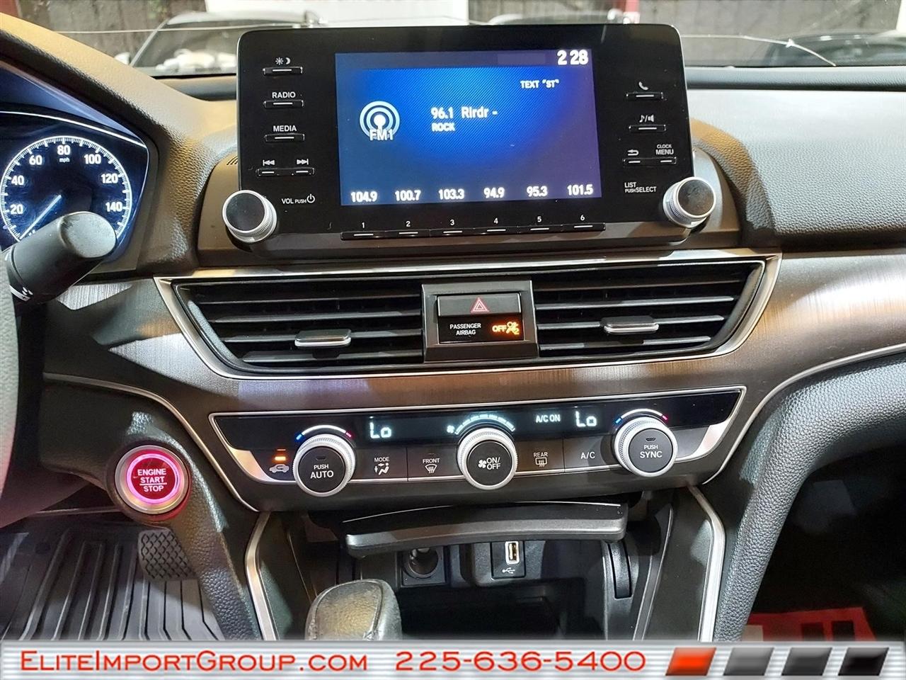 Honda Accord Sedan LX 1.5T CVT 2019
