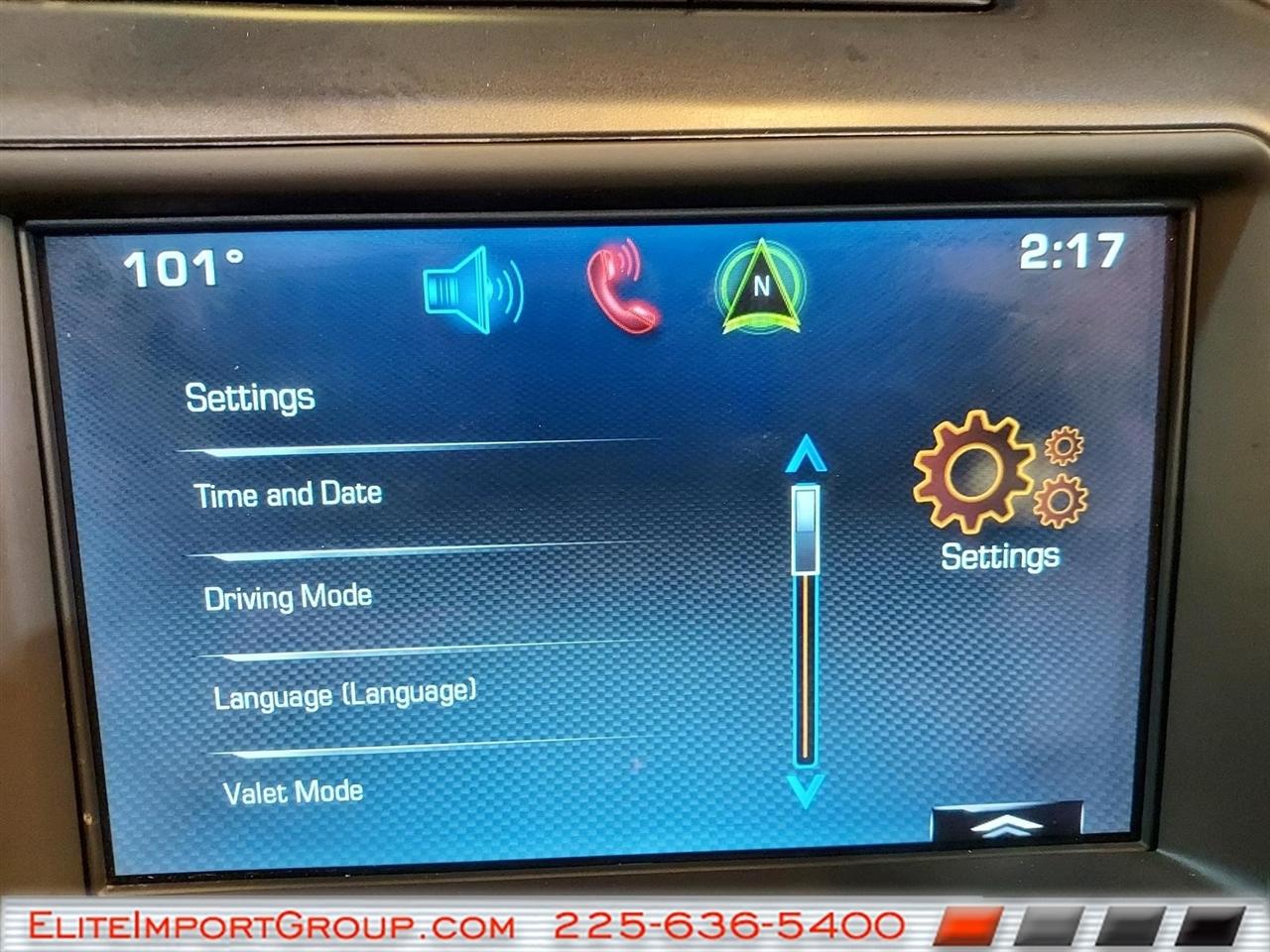 Chevrolet Corvette 2dr Stingray Cpe w/2LT 2015