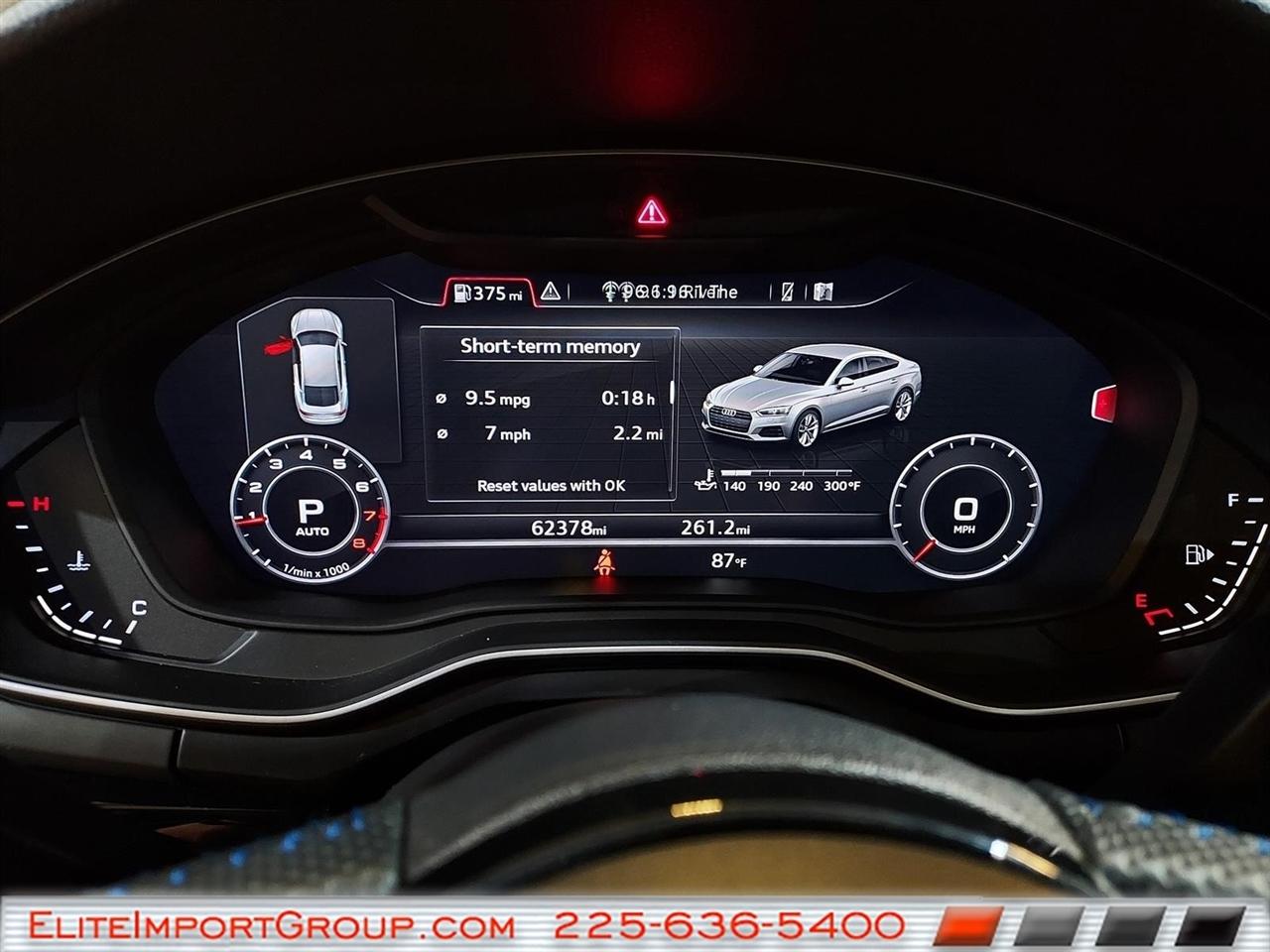 Audi A5 Sportback Prestige 45 TFSI quattro 2019