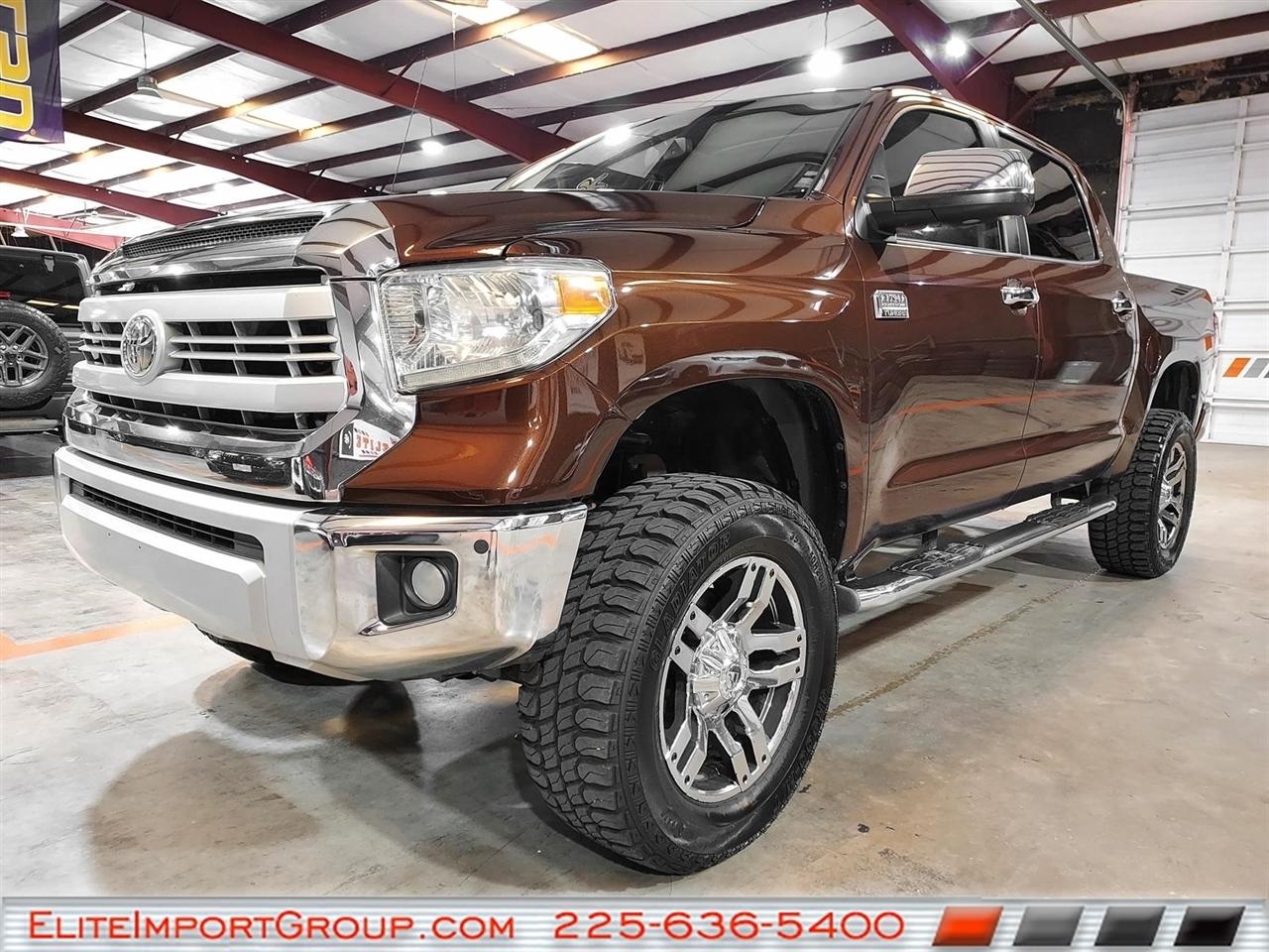 Toyota Tundra 4WD Truck CrewMax 5.7L FFV V8 6-Spd AT Platinum (Natl) 2014
