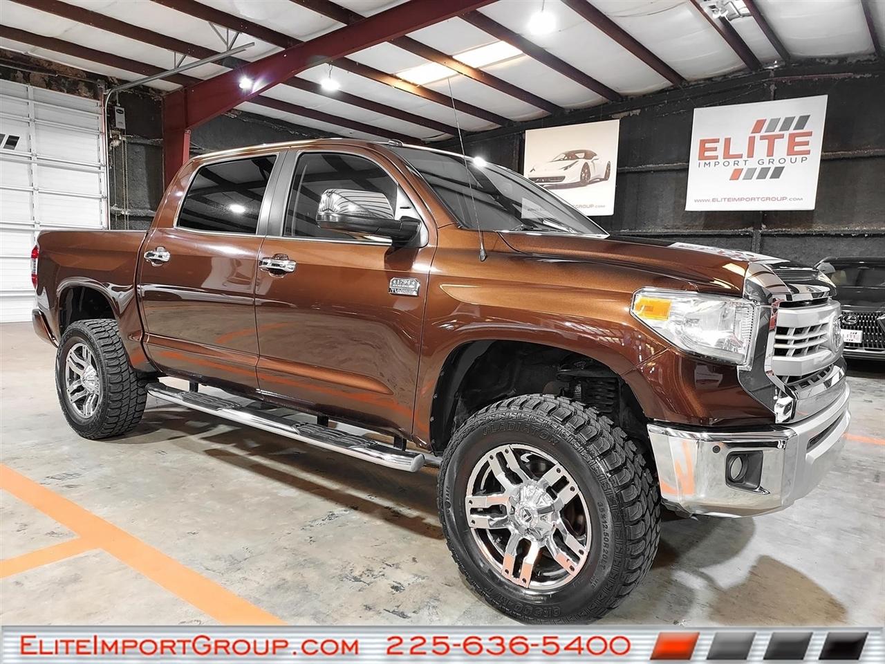 Toyota Tundra 4WD Truck CrewMax 5.7L FFV V8 6-Spd AT Platinum (Natl) 2014